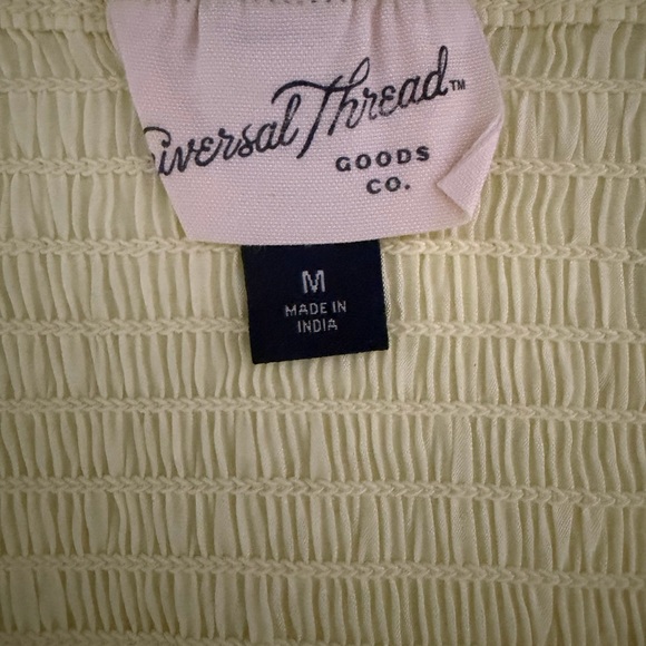 Target Universal Thread Light Yellow Top - Picture 4 of 6